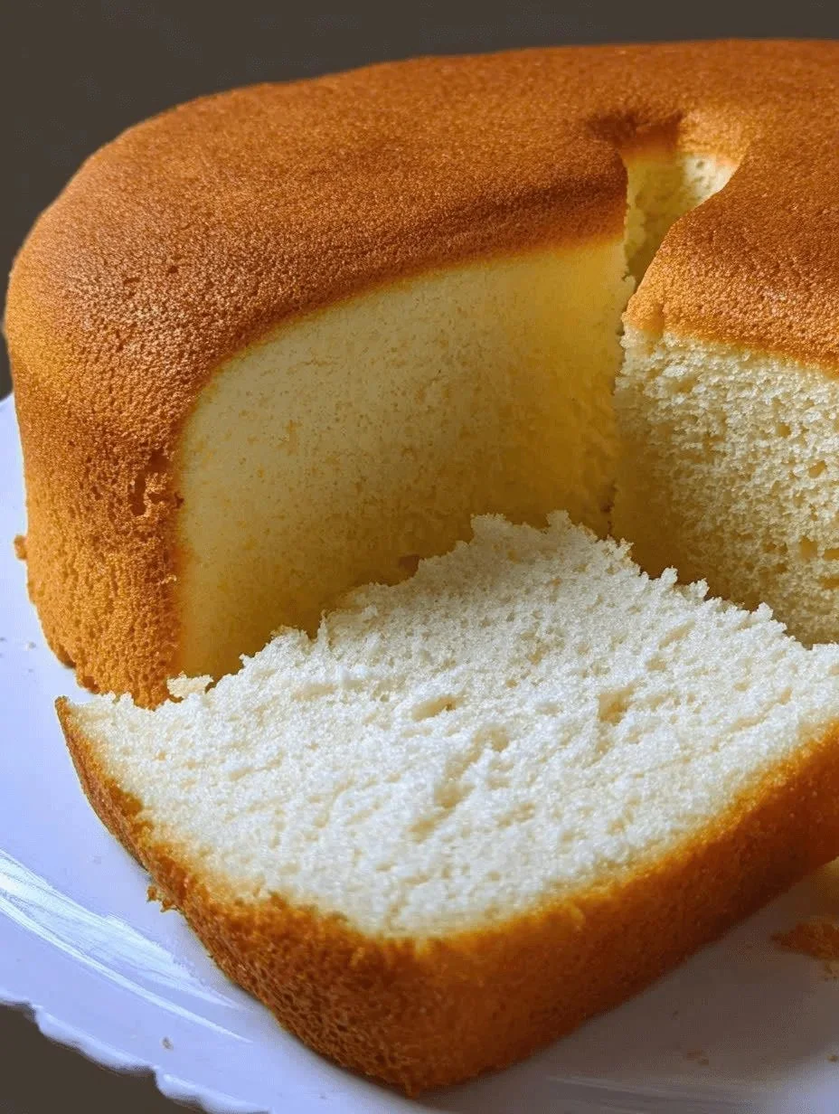 Delicioso pastel de maicena con leche condensada listo para servir